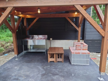専用屋根付きBBQサイト【タイプA】